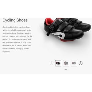 Peloton Cycling Shoes size 8.5 or 40. New in box.